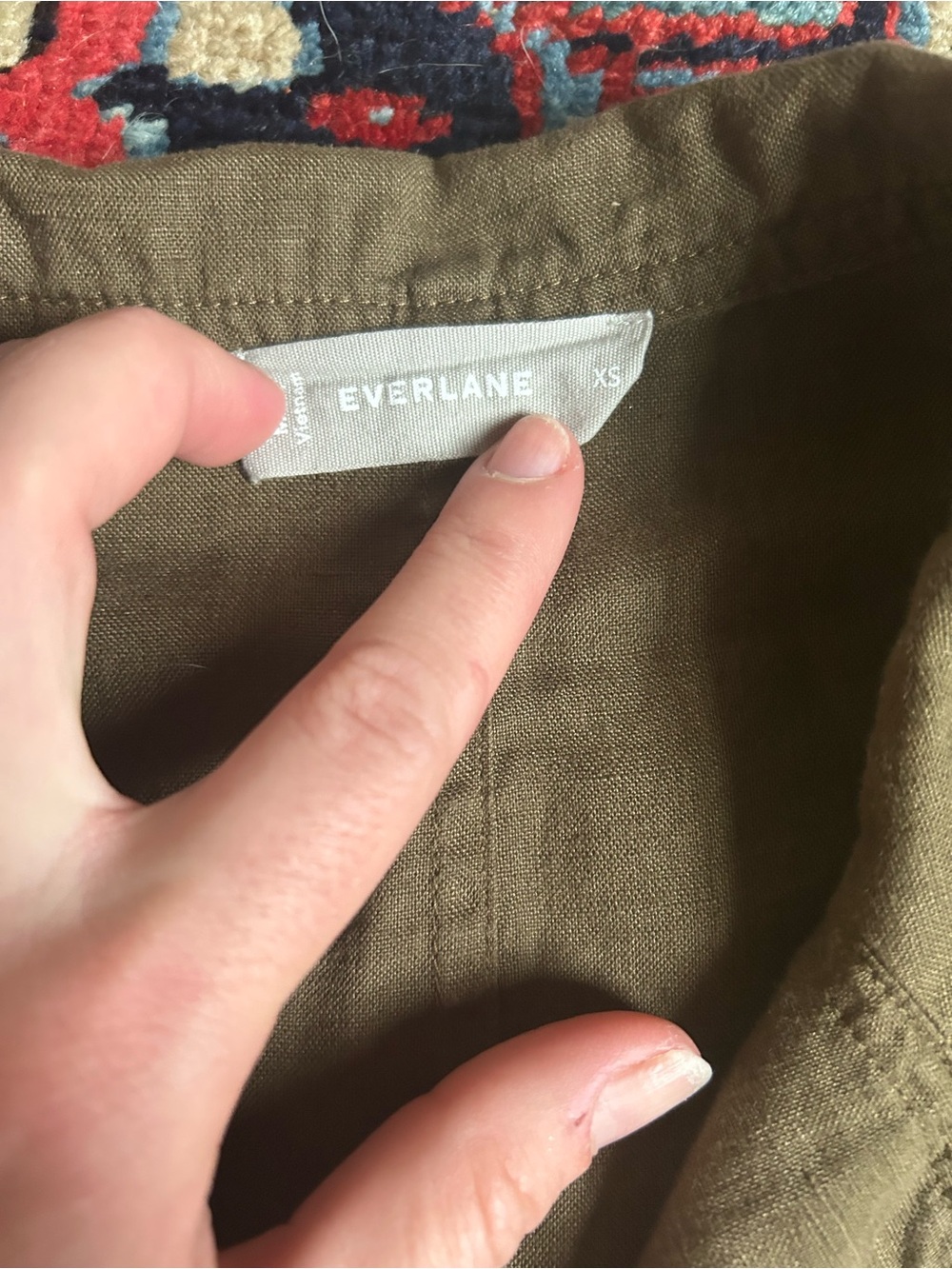 Everlane linen mini shirt dress, XS - Picture 5 of 5